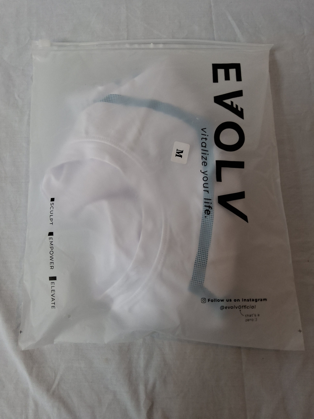 White‎ Men’s Jersey Shirt - Medium